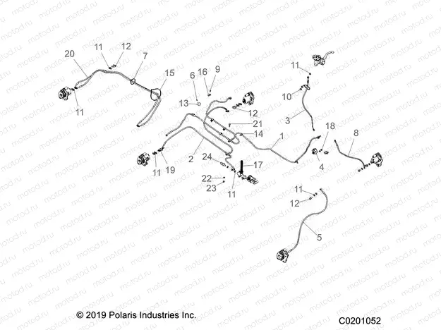BRAKES | BRAKES, BRAKE LINES - A20S6E57F1/FL