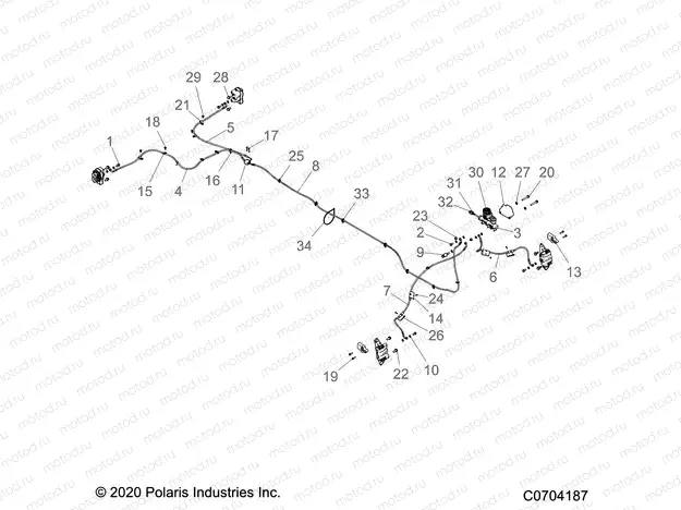 BRAKES | BRAKES, BRAKE LINES AND MASTER CYLINDER - G22G4E99NP (C0704187)