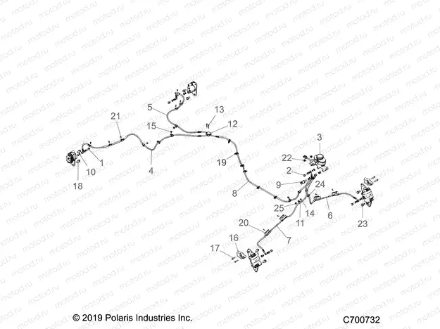 BRAKES | BRAKES, BRAKE LINES AND MASTER CYLINDER - R20RRE99DS (C700732)