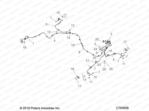 BRAKES | BRAKES, BRAKE LINES AND MASTER CYLINDER - R20RRE99F1/F9/FK/S99C1/C9/CK/F1/F9/FK (C700926)