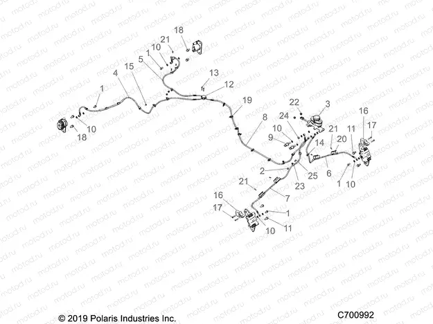 BRAKES | BRAKES, BRAKE LINES AND MASTER CYLINDER - R20RRE99J1 (C700992)