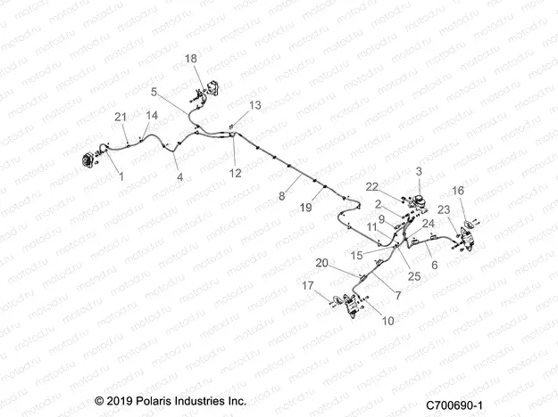 BRAKES | BRAKES, BRAKE LINES AND MASTER CYLINDER - R20T6A99A1/B1/E99A9/AM/AS/B9/BM/BS (C700690-1)