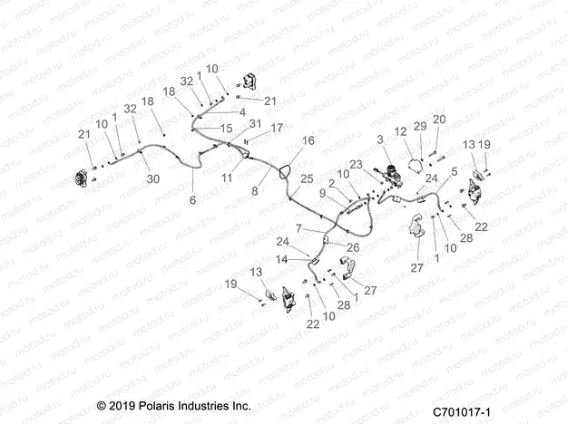 BRAKES | BRAKES, BRAKE LINES AND MASTER CYLINDER - Z20ASE99AH/LH/BH (C701017-1)