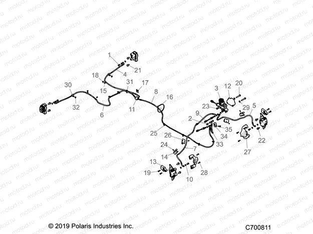 BRAKES | BRAKES, BRAKE LINES AND MASTER CYLINDER - Z20ASS99C2/CH (C700811)