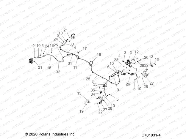 BRAKES | BRAKES, BRAKE LINES AND MASTER CYLINDER - Z22A5K87A4/A5V87A4 (C701031-1)