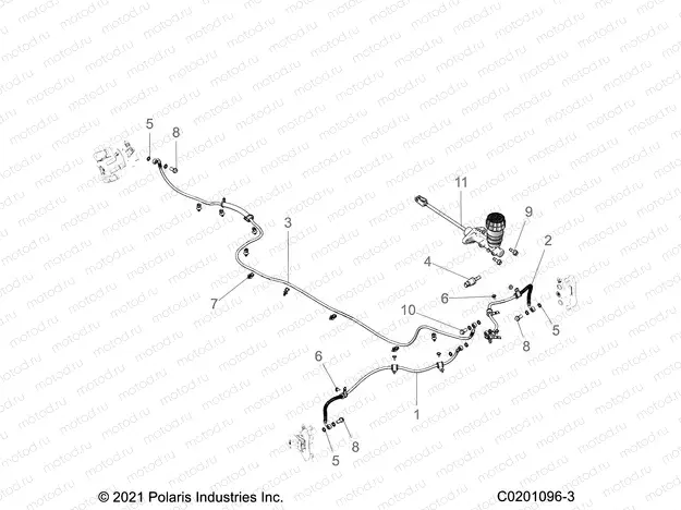 BRAKES | BRAKES, BRAKE LINES and MASTER CYLINDER - Z23HCB18A2/B2 (C0201096-3)