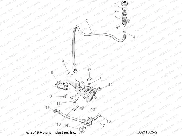 BRAKES | BRAKES, BRAKE PEDAL and MASTER CYLINDER - A20SGE95AK (C0211025-2)