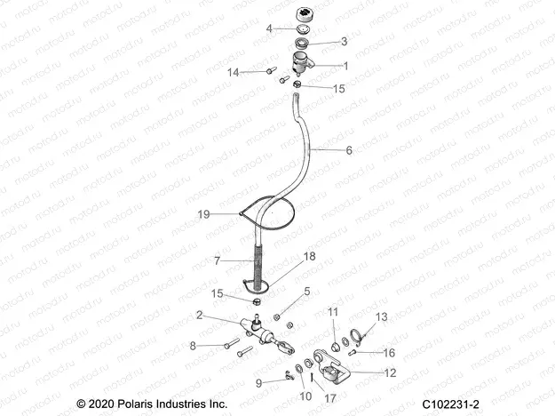 BRAKES | BRAKES, BRAKE PEDAL and MASTER CYLINDER - A22SWE57F1/S57C1/C2/C5 (C102231-2)