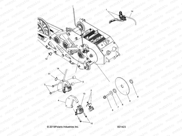 BRAKES | BRAKES, BRAKE SYSTEM - J20RTAXXXA (601423)