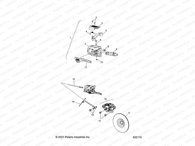 BRAKES | BRAKES, BRAKE SYSTEM - S22CBU5TSL (602110)