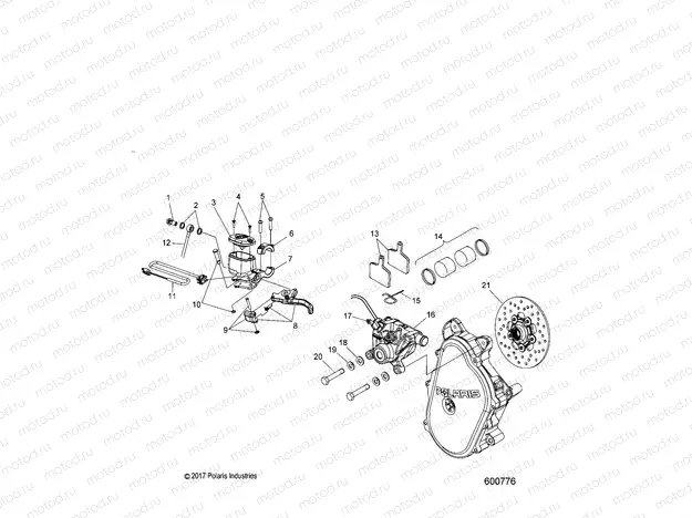 BRAKES | BRAKES, BRAKE SYSTEM - S23MDX6DSA/6DEA (600776)