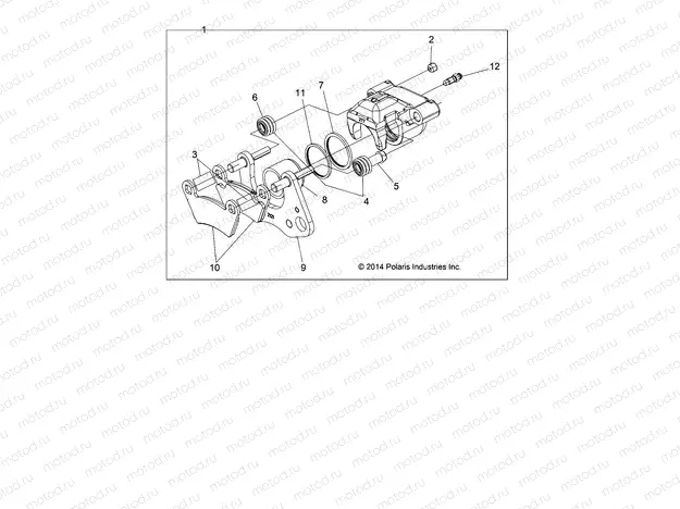 BRAKES | BRAKES, CALIPER, FRONT (BUILT 2/1/16 AND AFTER) - L16U2NAGFA/MA