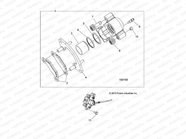 BRAKES | BRAKES, FRONT CALIPER - A19SXM95AL