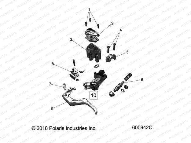 BRAKES | BRAKES, MASTER CYLINDER ASM. - S20EDE8RS/8REM ALL OPTIONS (600942C)