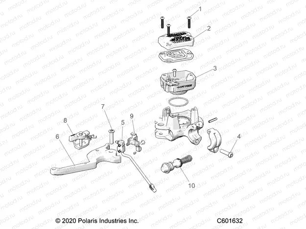 BRAKES | BRAKES, MASTER CYLINDER ASM. - S22TKL8RS/8RE ALL OPTIONS(C601632)