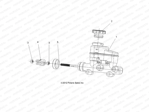 BRAKES | BRAKES, MASTER CYLINDER - R15RTE87FA (49RGRMC13900XP)