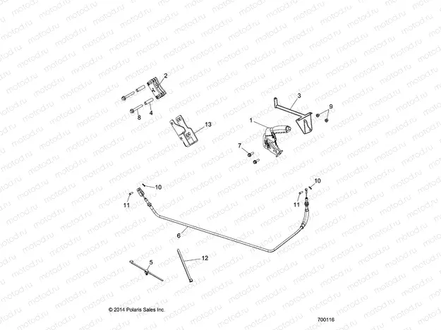 BRAKES | BRAKES, PARK BRAKE - R15RTAD1FA (700116)