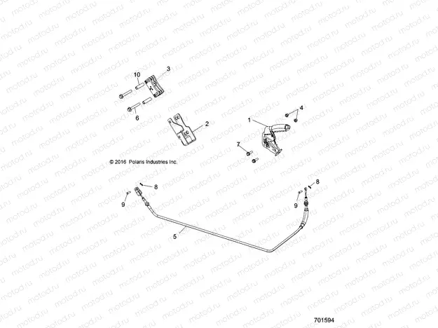 BRAKES | BRAKES, PARKING - R17RTED1F1/SD1C1 (701594)