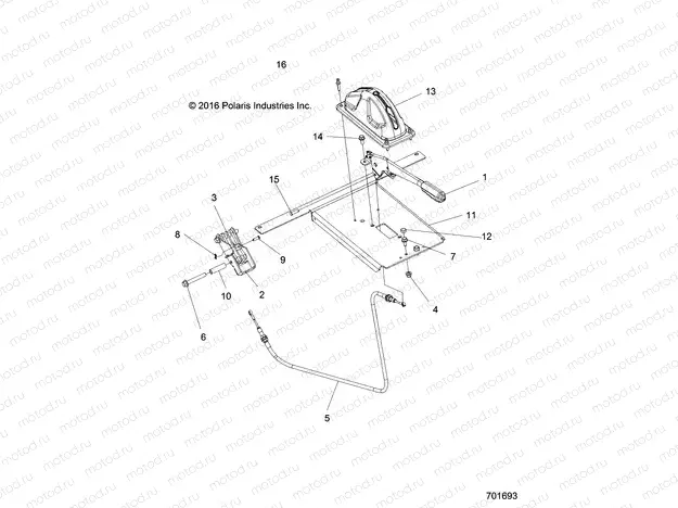 BRAKES | BRAKES, PARKING - R19RMA57F1/S57C1/F1 (701693)