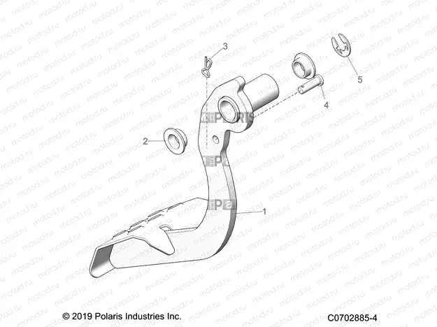 BRAKES | BRAKES, PEDAL - Z20RA_92AC/BC/AK/BK/AR/BR/AE/BE/AH/BH/AT/BT (C0702885-4)