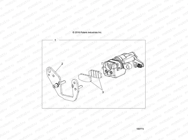 BRAKES | BRAKES, REAR CALIPER - A18HAA15B7/B2 (100773)