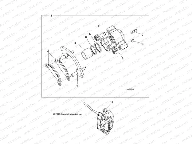 BRAKES | BRAKES, REAR CALIPER - A18SXN85A8