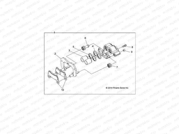 BRAKES | BRAKES, REAR CALIPER - Z15VBA87AJ/LJ/E87AK/AM/AT/LT/AL/AV (49RGRCALIPERRR15RZR900)