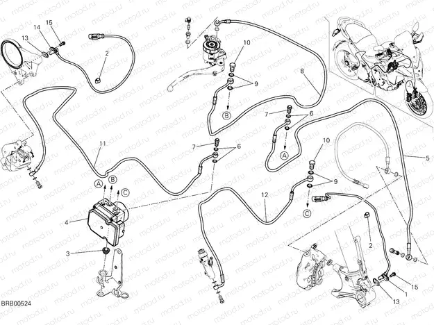 BRAKING SYSTEM ABS [MOD:MS1200PP]