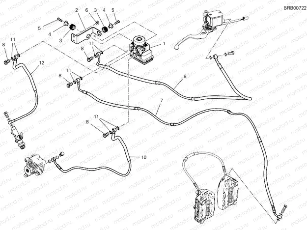 BRAKING SYSTEM ABS [MOD:SCR11DRK]