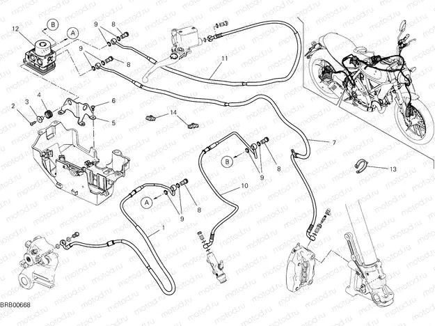 BRAKING SYSTEM ABS [MOD:SCR800DK]