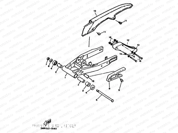 BRAS ARRIERE & SUSPENSION