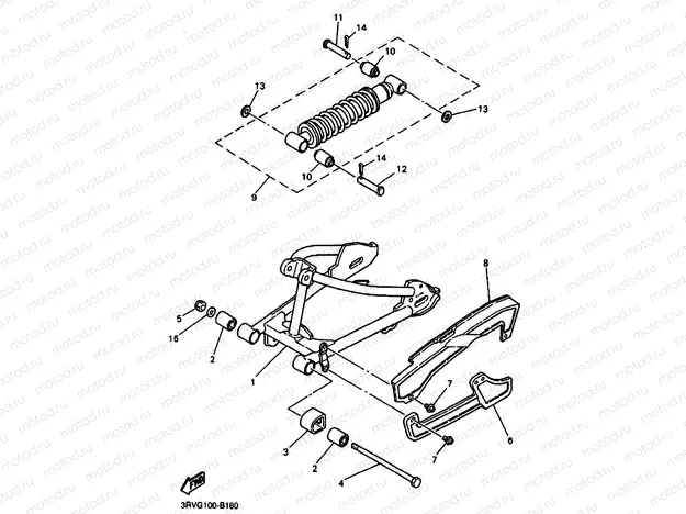 BRAS ARRIERE & SUSPENSION