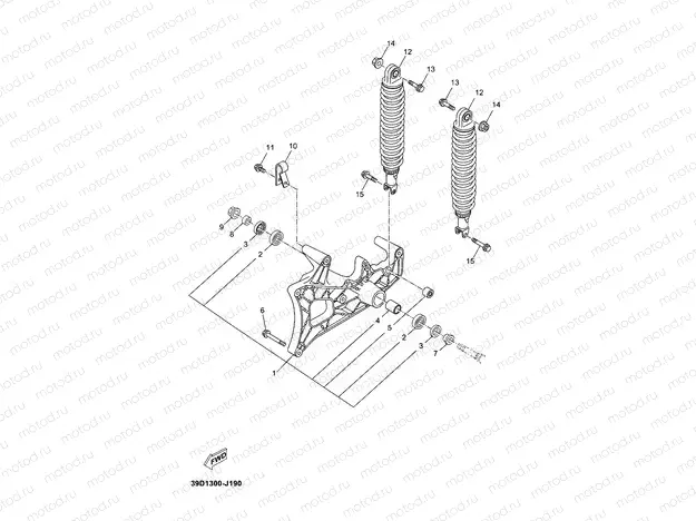 BRAS ARRIERE & SUSPENSION