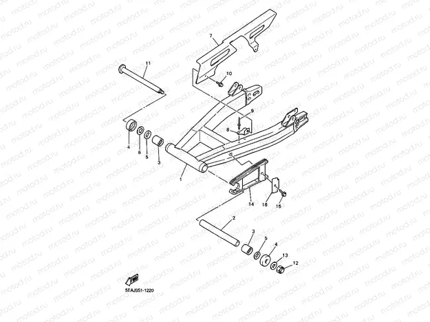 BRAS ARRIERE & SUSPENSION