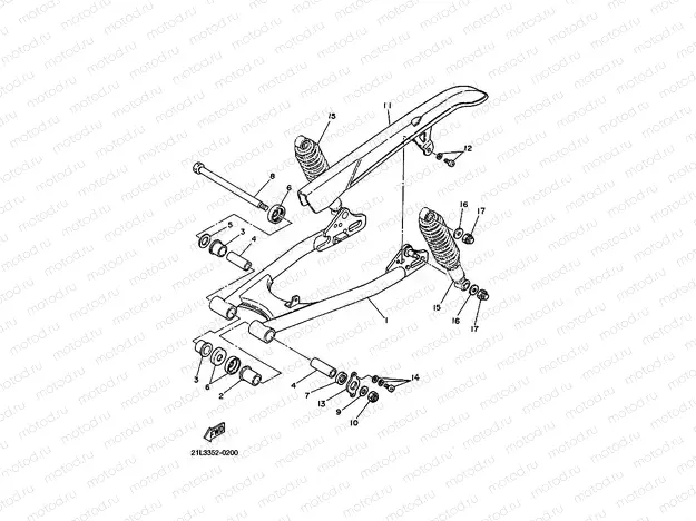 BRAZO TRASERO & SUSPENSION