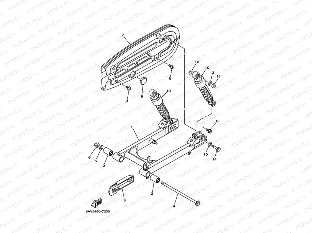 BRAZO TRASERO & SUSPENSION