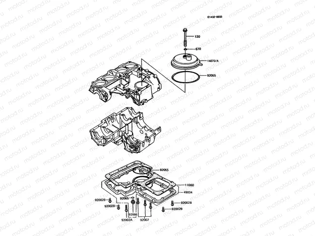 Breather Cover/Oil Pan