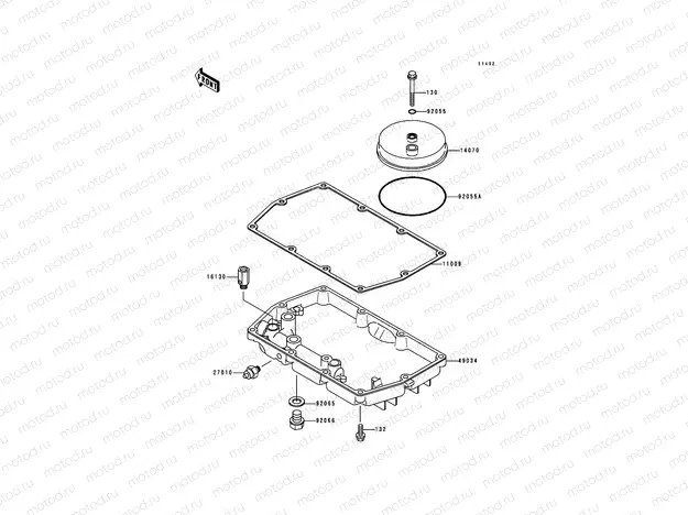 Breather Cover/Oil Pan
