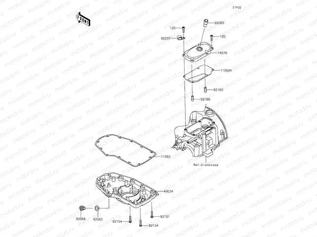 Breather Cover/Oil Pan