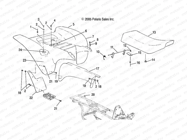 CAB | CAB, REAR - A06BG50AA/FA (4999201549920154A04)