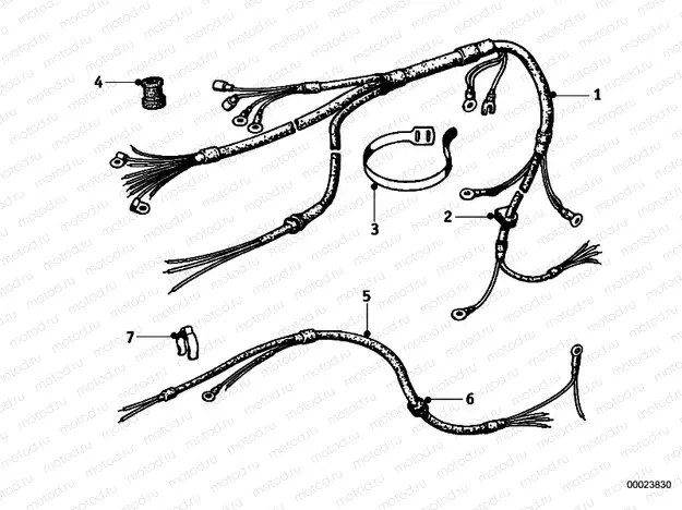 Cable harness