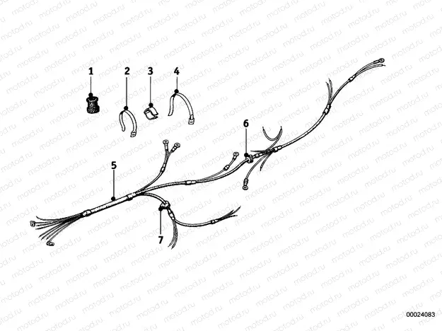 Cable harness