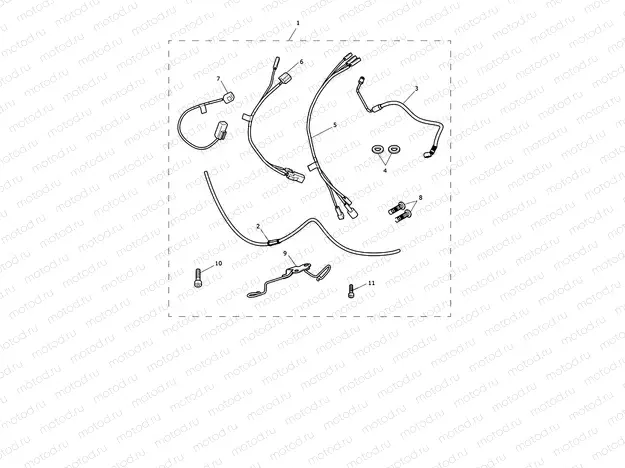Cable Kit High Bars