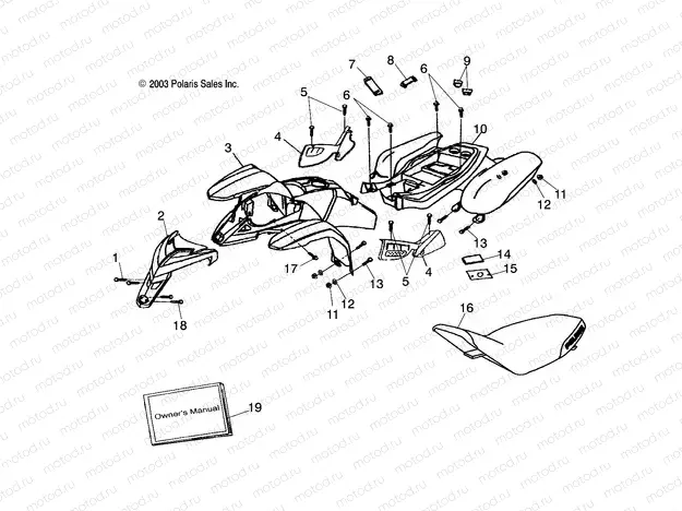 CAB/SEAT - A04KA09CA/CB (4991329132B04) | CAB/SEAT - A04KA09CA/CB (4991329132B04)