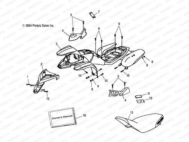 CAB/SEAT - A05KA05CA (4995239523B04) | CAB/SEAT - A05KA05CA (4995239523B04)