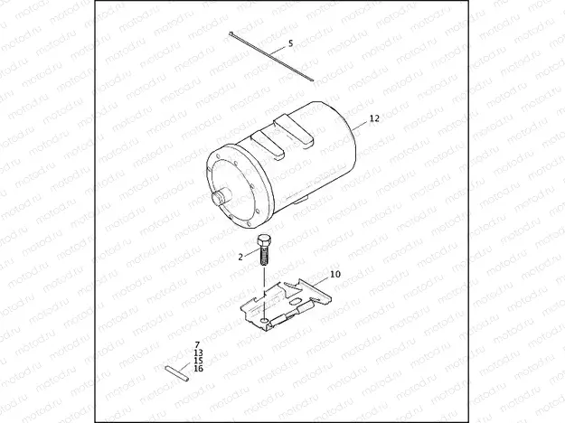 CALIFORNIA EVAPORATIVE EMISSIONS KIT