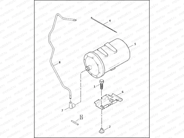 CALIFORNIA EVAPORATIVE EMISSIONS KIT