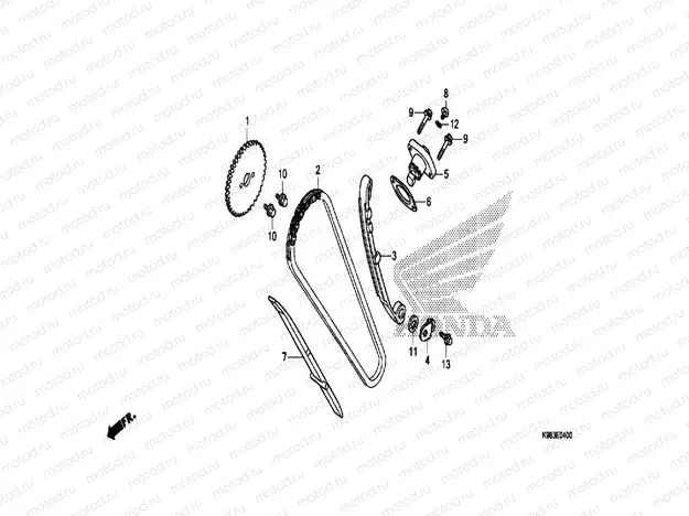 CAM CHAIN ​​& TENSIONER
