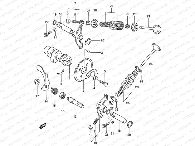 CAM SHAFT - VALVE