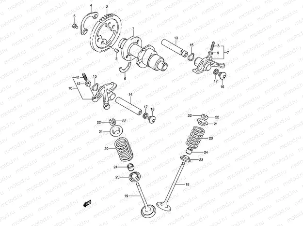 CAM SHAFT/VALVE